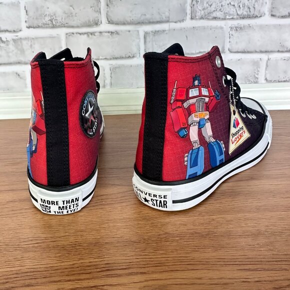 ⭐Converse Transformers Sz 5 Men Sneakers 40th Anniversary Autobots Shoes A11659C - Picture 4 of 11